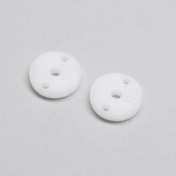 Team Losi Racing Machined Shock Pistons, 2.3mm, 2 x 1.7mm, G3 (2) - TLR333024