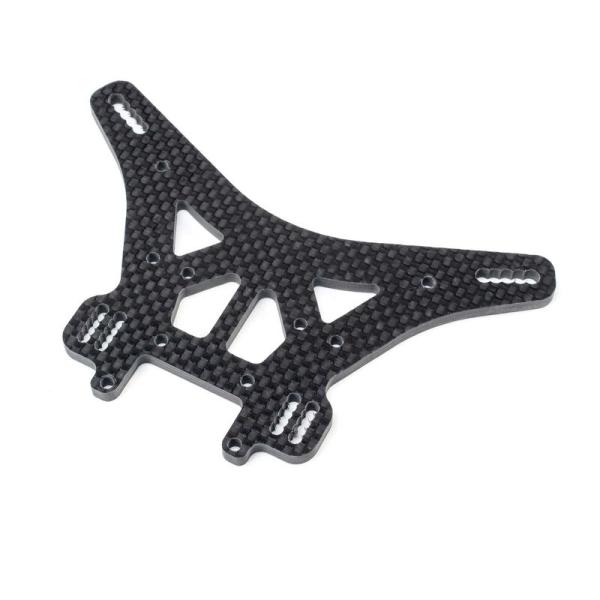 Team Losi Racing Carbon Rear Shock Tower: 8XT - TLR344050