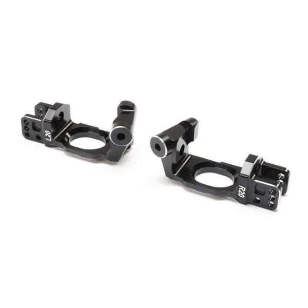 Team Losi Racing Aluminum Spindle Carrier Set, 20, V2: 8X - TLR344056