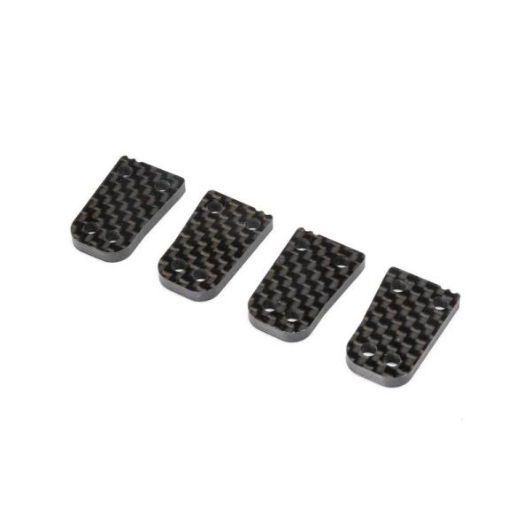 Team Losi Racing Rear Hub C Plate Carbon: 8X 8XE 2.0 - TLR344057