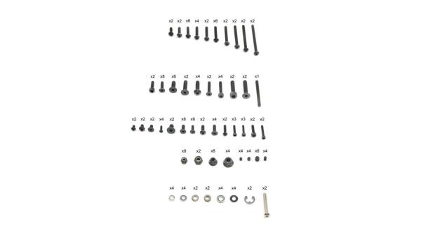 TLR  8X Screw/Nut Assortment Box - TLR345000