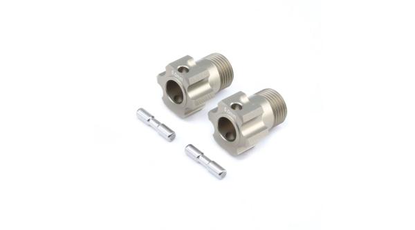 TLR Radmitnehmer m. Pin +5 mm (2 Stk): 5B, 5T, Mini WRC - TLR352004