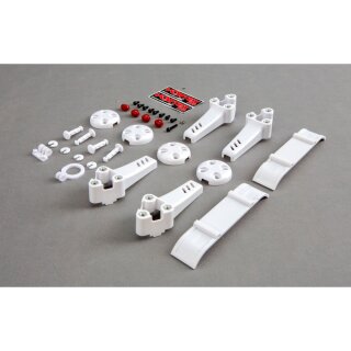 Blade Plastic Kit, White: Vortex Pro - BLH9212