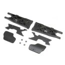 Team Losi Racing Rear Arms, Mud Guards, Inserts (2): 8XT...