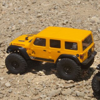 Axial SCX24 2019 Jeep Wrangler JLU CRC 1:24 4WD-RTR Yellow - AXI00002V2T2