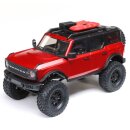Axial 1/24 SCX24 2021 Ford Bronco 4WD Truck RTR, Red -...