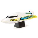 Proboat Jet Jam 12" Pool Racer, Brushed, White: RTR...