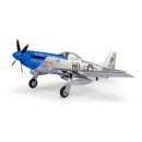 E-flite P-51D Mustang RC-Flugzeug Spannweite 1.2m with Smart PNP - EFL08975